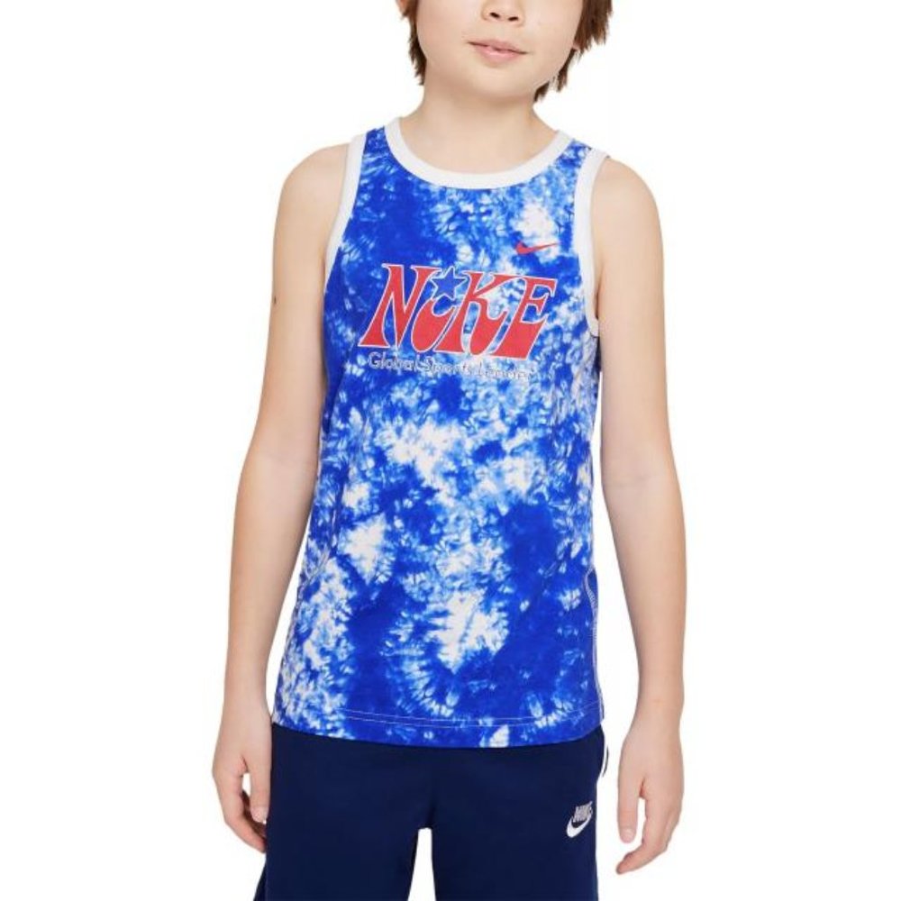 Nike Sportswear retro USA All Over Print Tank Top Boys  NWT